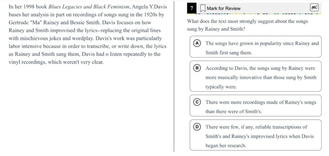 机考SAT全真题解析—第五套 第39张