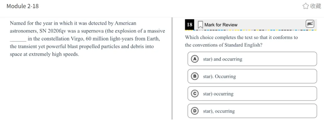 机考SAT全真题解析—第五套 第54张