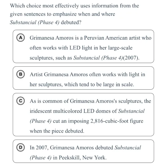 机考SAT全真题解析—第五套 第61张