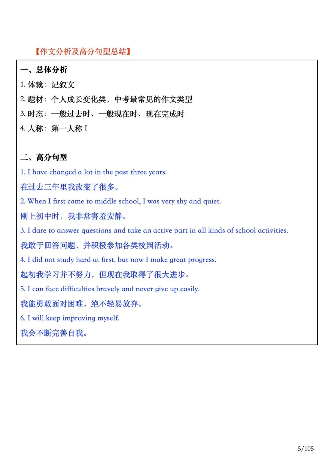 2026中考英语热点话题及英语作文范文|英语作文|中考英语作文|英语书面表达|莘莘云课堂 第6张