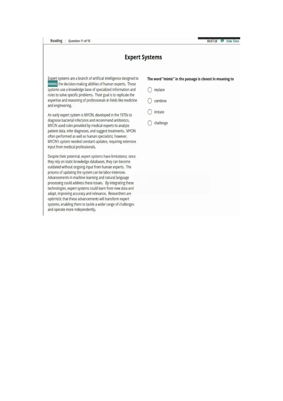 新托福第028套20260315真题(图片版) 第12张