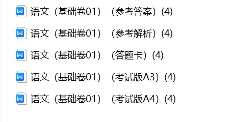 【期中试卷】六年级语文下册期中素养测评卷基础卷01(含答题卡+答案解析),限时领取 第5张