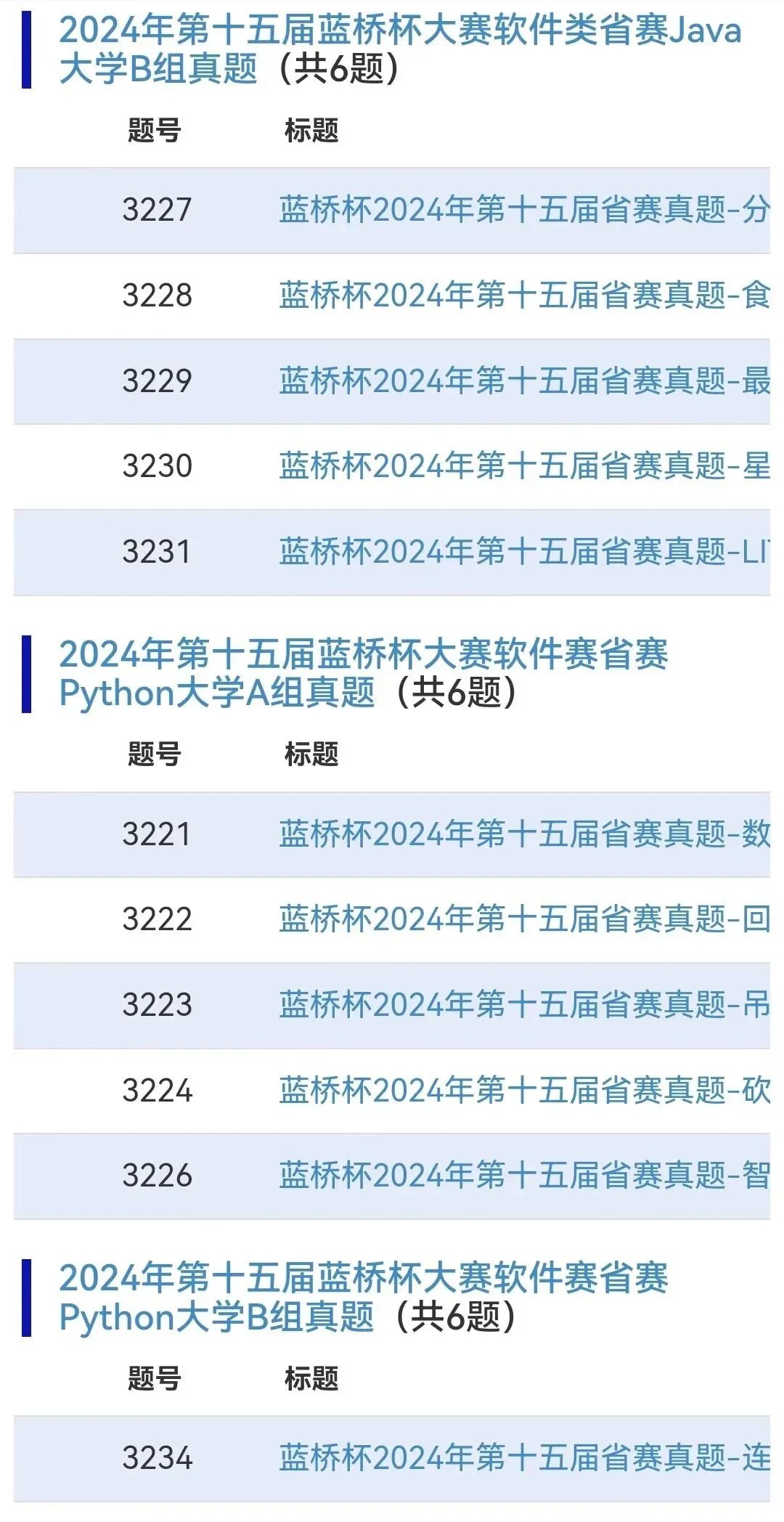 蓝桥杯真题+押题!这个真能过,你就刷吧 第6张