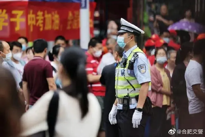 中考进行时~安徽交警持续护航 第5张