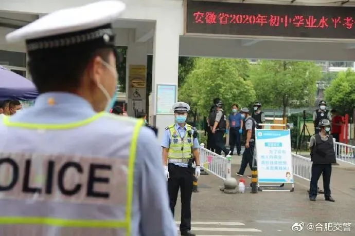 中考进行时~安徽交警持续护航 第6张