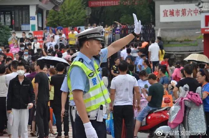 中考进行时~安徽交警持续护航 第38张