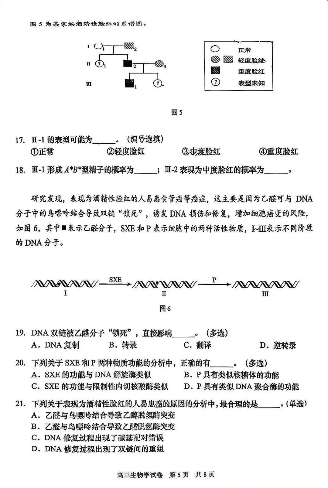 2026届最新6个区高三二模试卷分享! 第52张