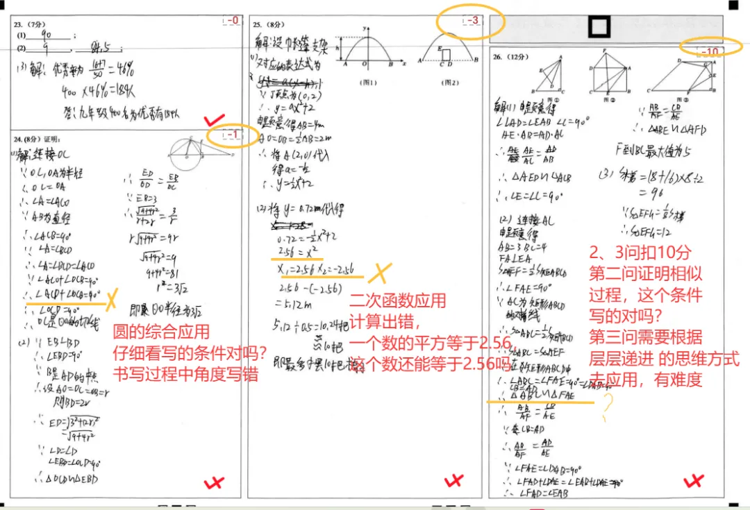 试卷分析|金台区一检 第5张