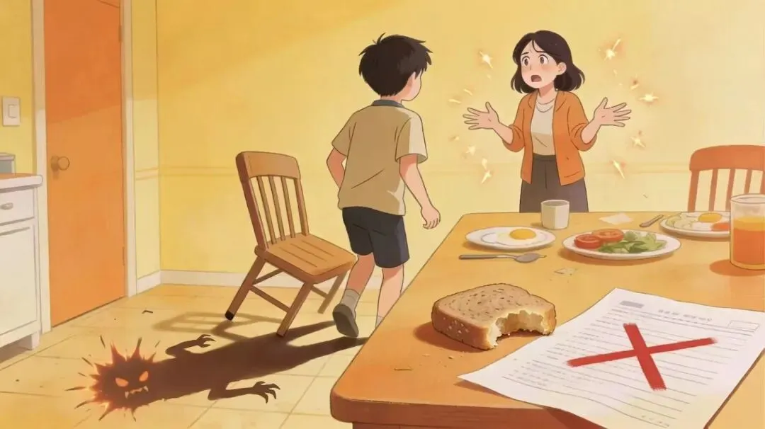 漫画《中医守童心》①丨65分数学试卷引发的早餐风波 第20张