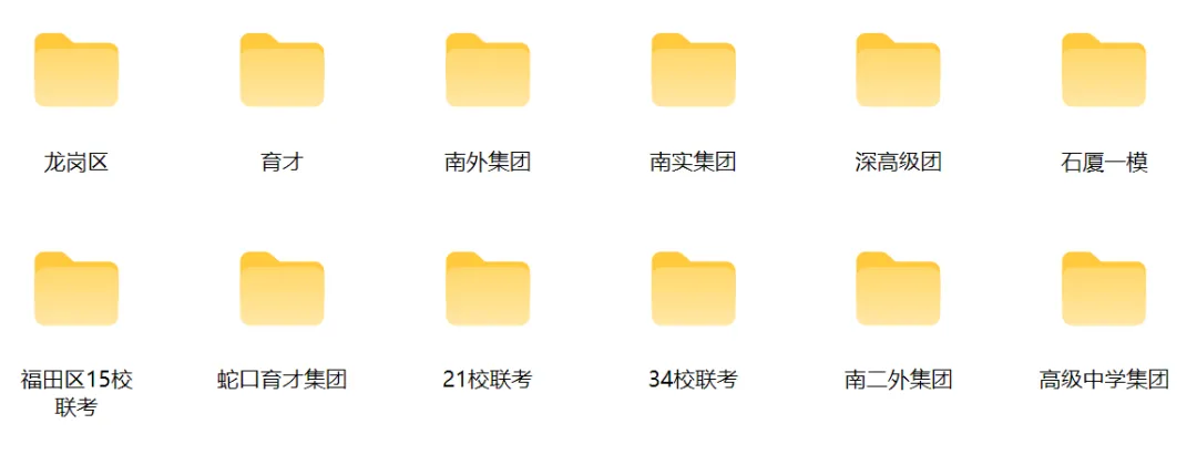 速领!龙岗体系、深高级集团等多区一模真题+答案 第14张
