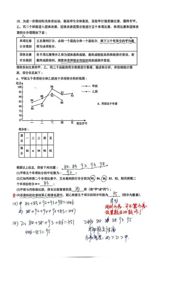 【河北中考】 第一套模拟题 1至20题 稳定心态是抓分的刚性支撑 第4张