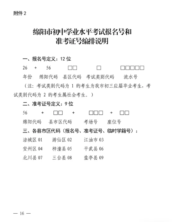 2026绵阳中考体育时间正式官宣 第14张