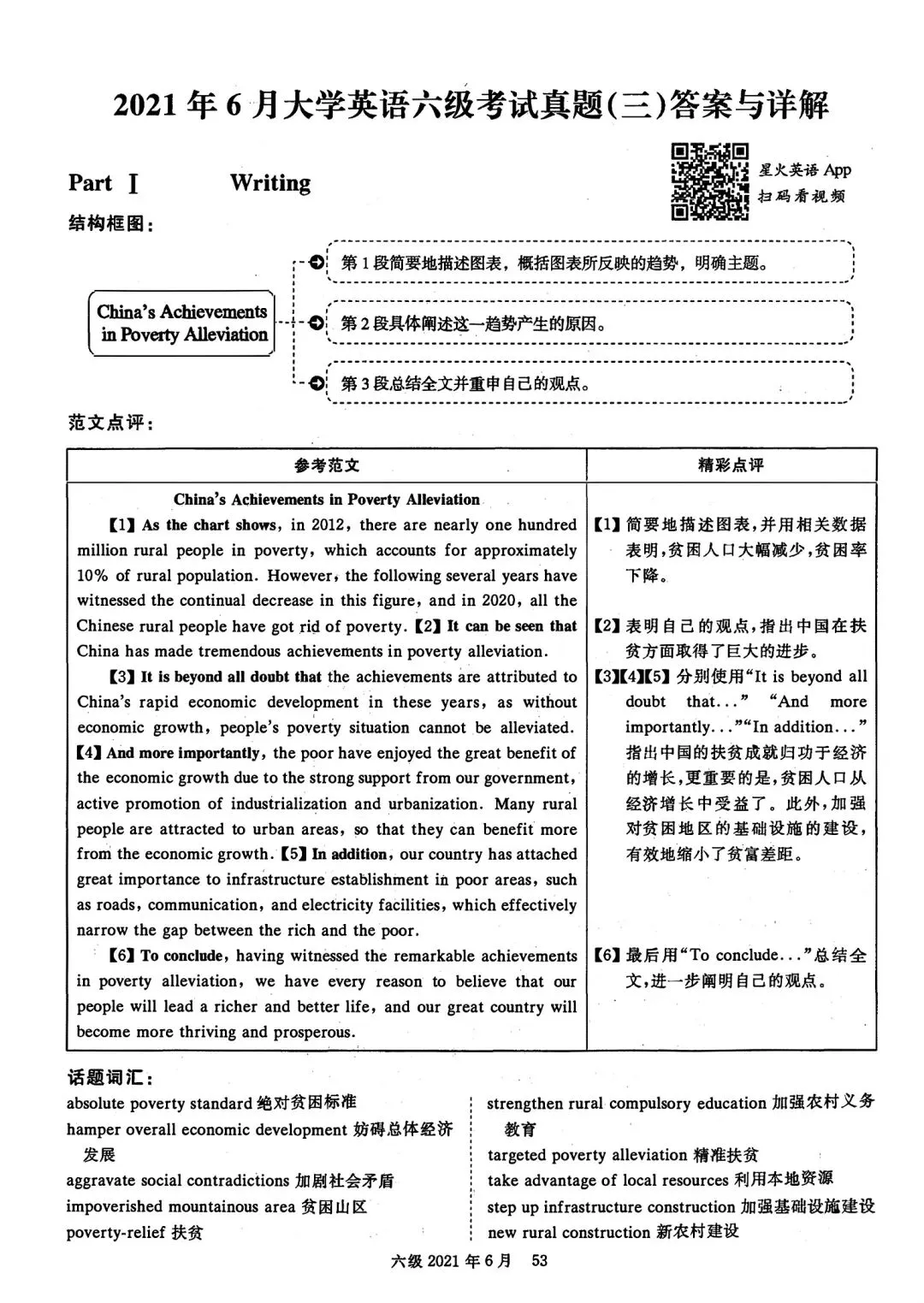 2021年6月六级真题及解析 第62张