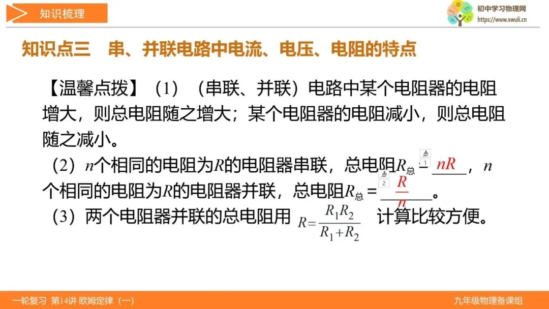 第14讲 欧姆定律(第1课时)(湖北新中考备考与指导) 第8张