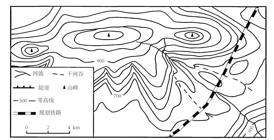 冲刺提分真题练——考点02 等高线地形图(原卷版) 第7张