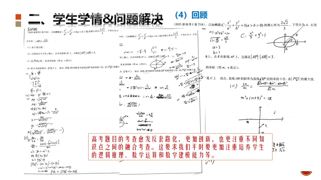 【高考真题说题】2025新高考Ⅰ卷第18题说题 第21张