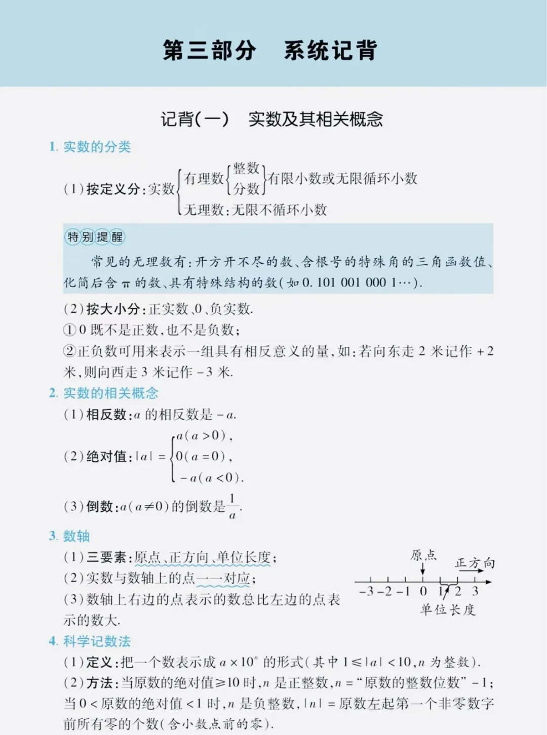中考数学必背知识点,赶快收藏!(可打印) 第10张