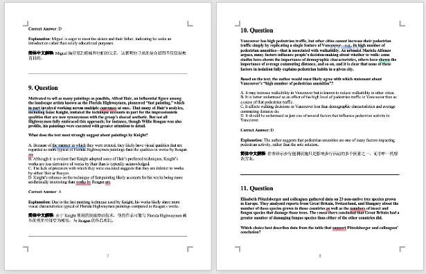 全网疯传!2026 SAT机考真题大合集(含答案解析),5月考生赶紧领! 第7张 全网疯传!2026 SAT机考真题大合集(含答案解析),5月考生赶紧领! 第7张