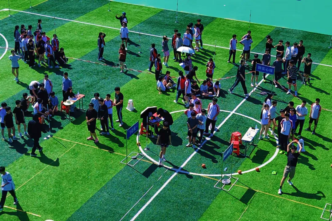 以考促练砺锋芒 蓄力冲刺迎中考——大义中学顺利开展体育中考模拟考活动 第14张