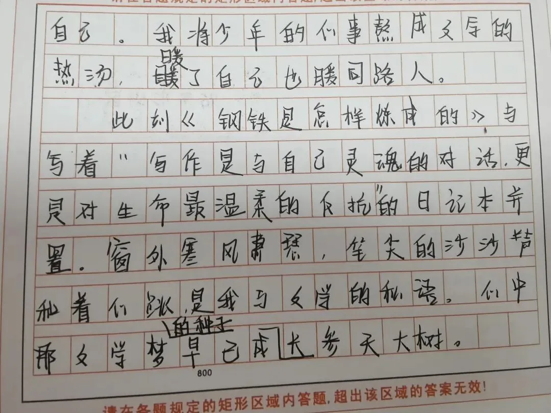 2026中考语文模考作文序列之谋篇布局 第8张 2026中考语文模考作文序列之谋篇布局 第8张