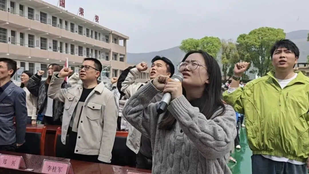 以青春之名,赴中考之约! 白沙镇中心学校中考誓师大会圆满举行 第23张