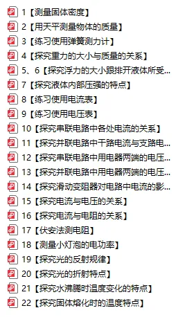 上海5.16中考理化实验操作视频+要点总结 第2张