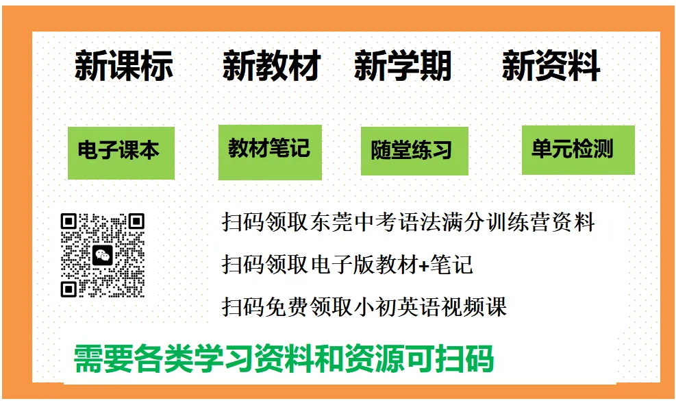 2026届中考语法满分大绝招 (三) 第2张