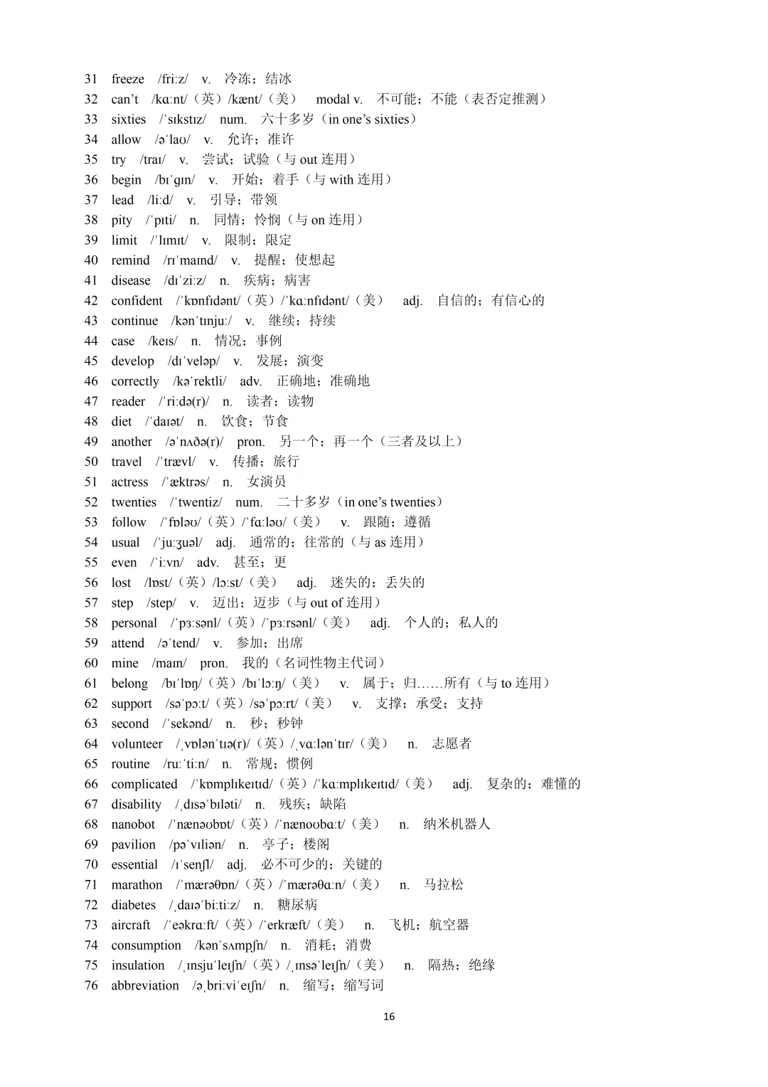 2025年上海16区中考英语二模易错题&高频词汇词组:Section A/B(解析版) 第18张