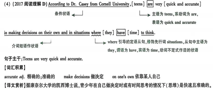 中考阅读C D篇 解题秘诀 第13张