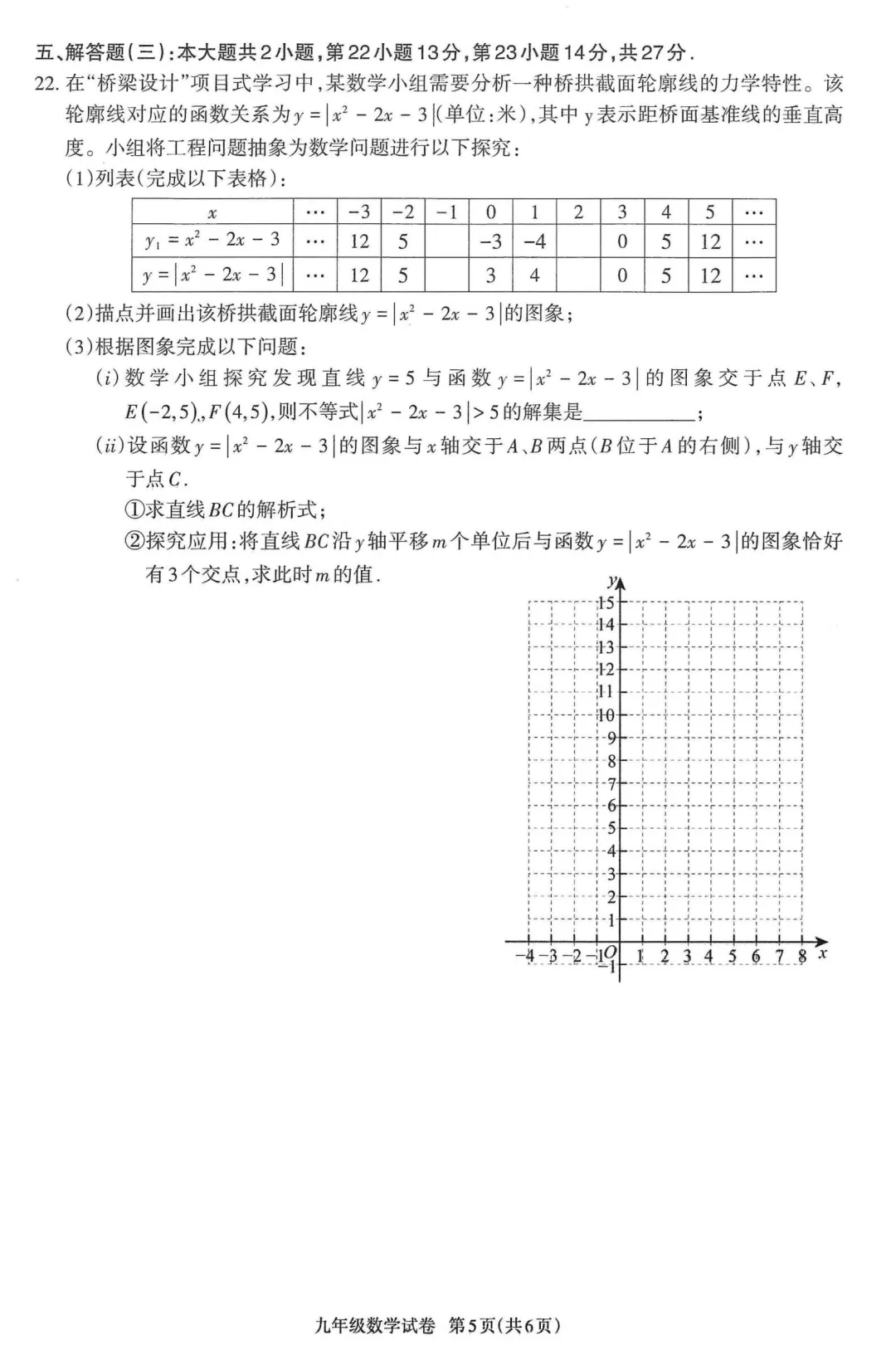 中考一模 | 2026年高州一模·数学试卷(含答题卡) 第13张 中考一模 | 2026年高州一模·数学试卷(含答题卡) 第13张