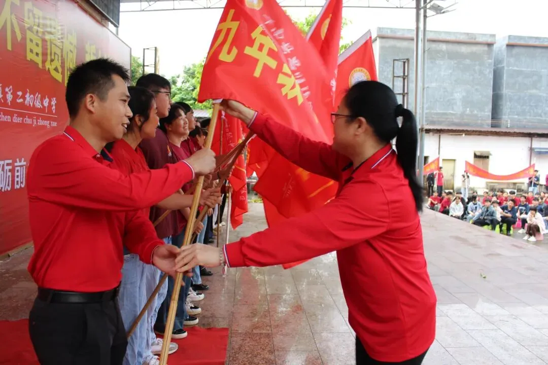 燃情逐梦 决胜中考——思旺二中隆重举行2026年中考誓师大会 第9张