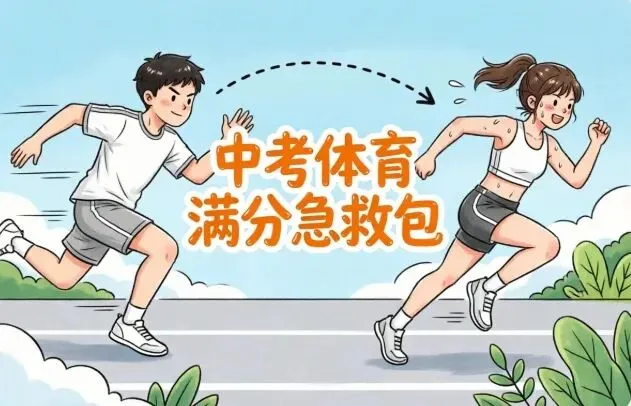 体育中考最后备考冲刺满分急救包:改对这5个认知,不猛练也能拿满分 第5张
