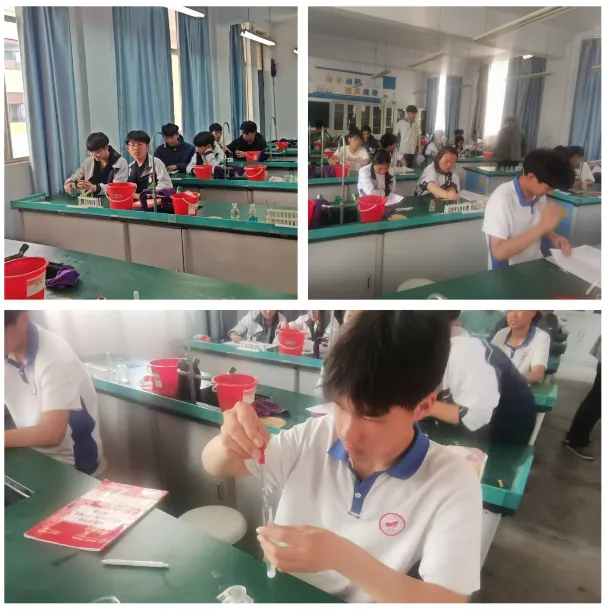 实操砺技 备战中考---焦作七中全力开展中考理化生实验专项训练 第7张