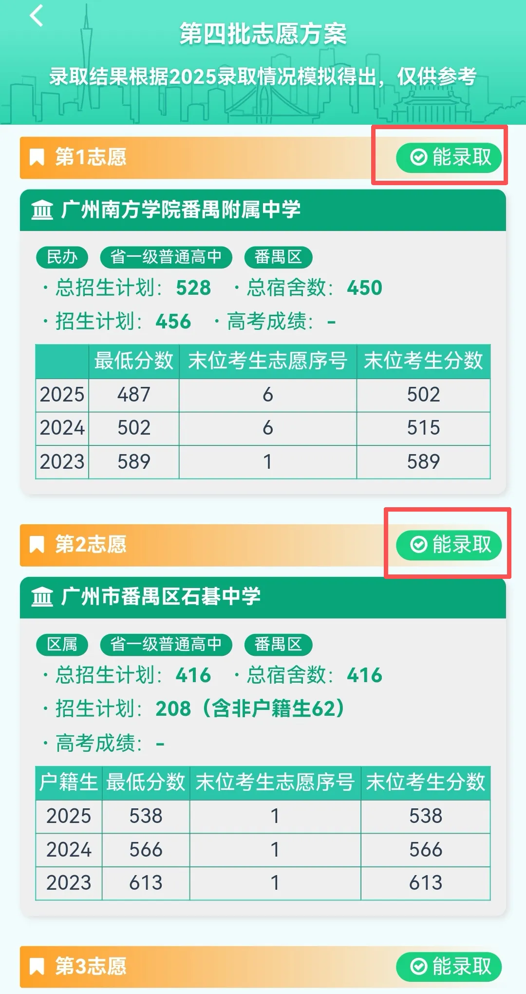 如何保底?广州中考第四批次招生录取规则详解!含招生计划/学费/填报策略… 第17张