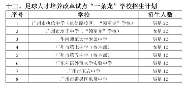 2026年广州中考|高一体育艺术类特长生招生学校和招生计划出炉!你想知道的都在这里! 第20张
