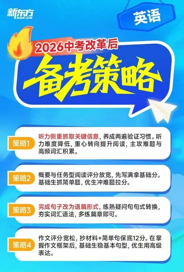 中考备考必看|2026重庆中考学科改革解读+各科备考建议! 第27张