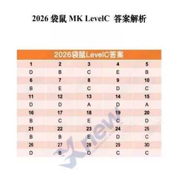 2026年袋鼠数学A-F级真题答案解析,中小学的家长快自行领取! 第16张
