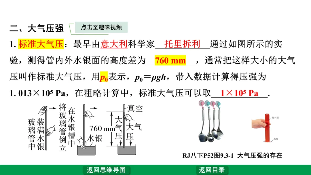 中考物理第一轮复习——压强 第7张
