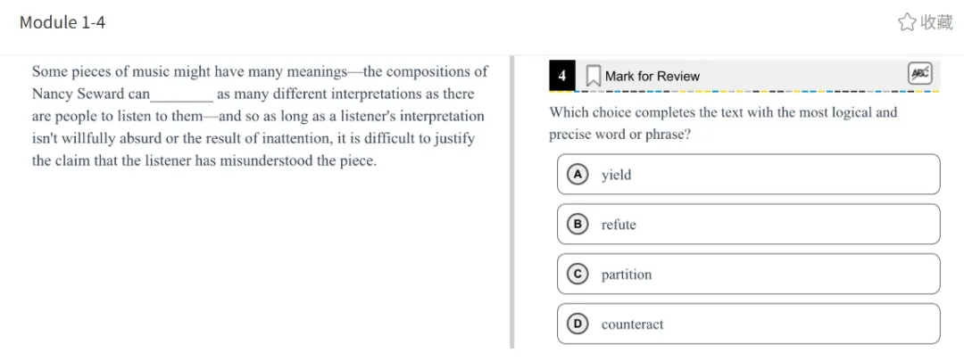 机考SAT真题解析—第十二套 第4张