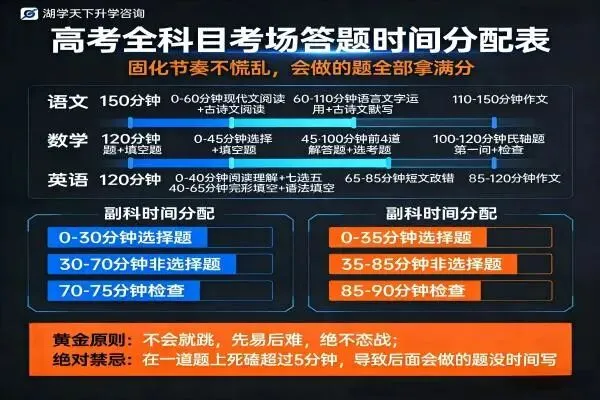 高三模考越考越差?别慌!这不是你的真实水平,3 步帮你逆风翻盘 第4张