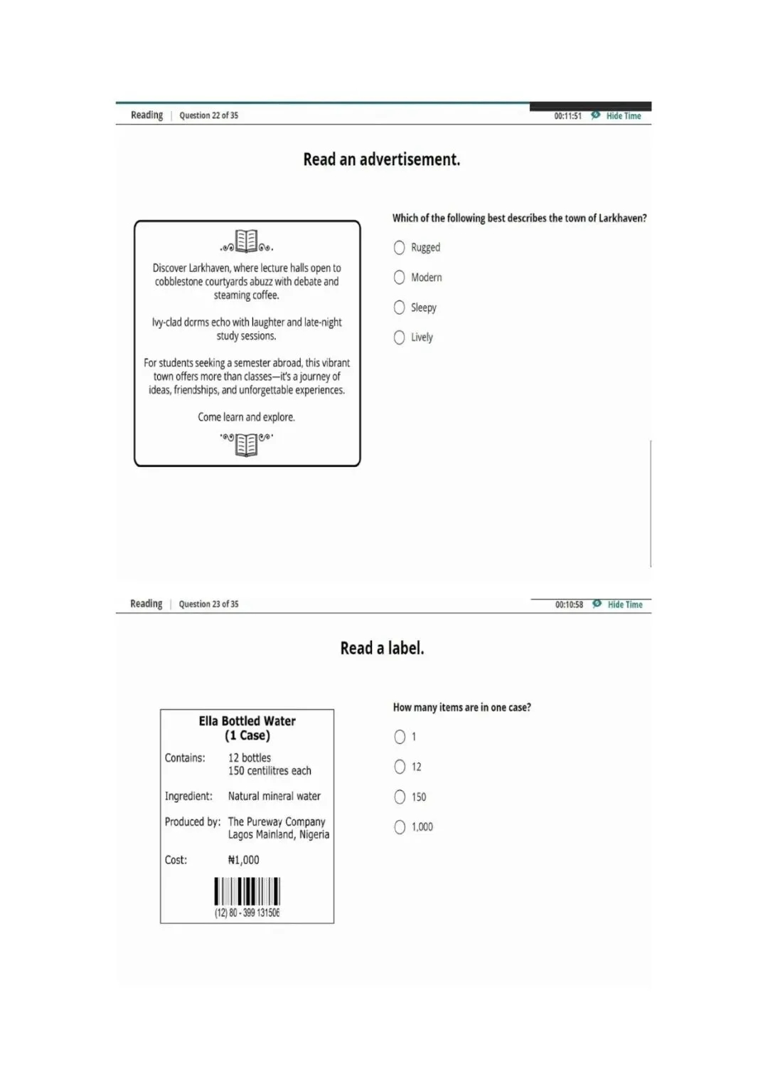 新托福第030套20260317真题(图片版) 第3张