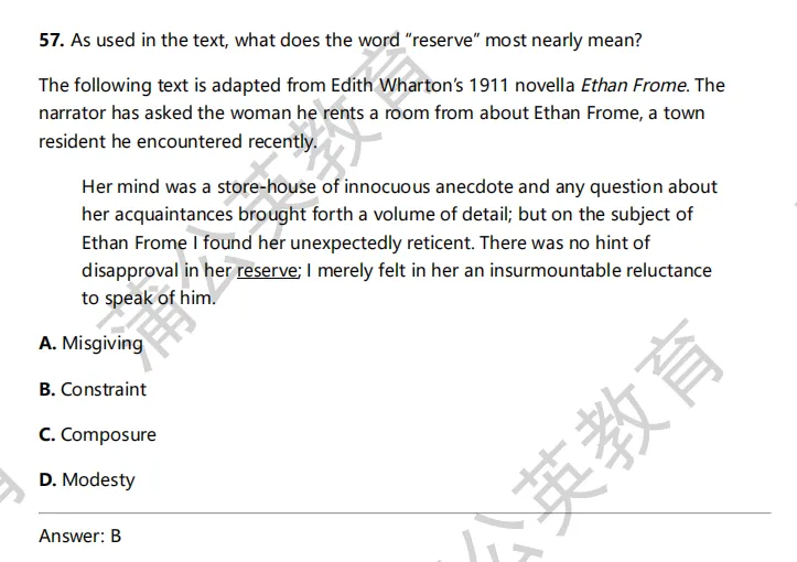 【真题下载】2026.03.14 SAT阅读M2真题PDF汇总(完整版高清),SAT卷及答案pdf免费领取! 第3张