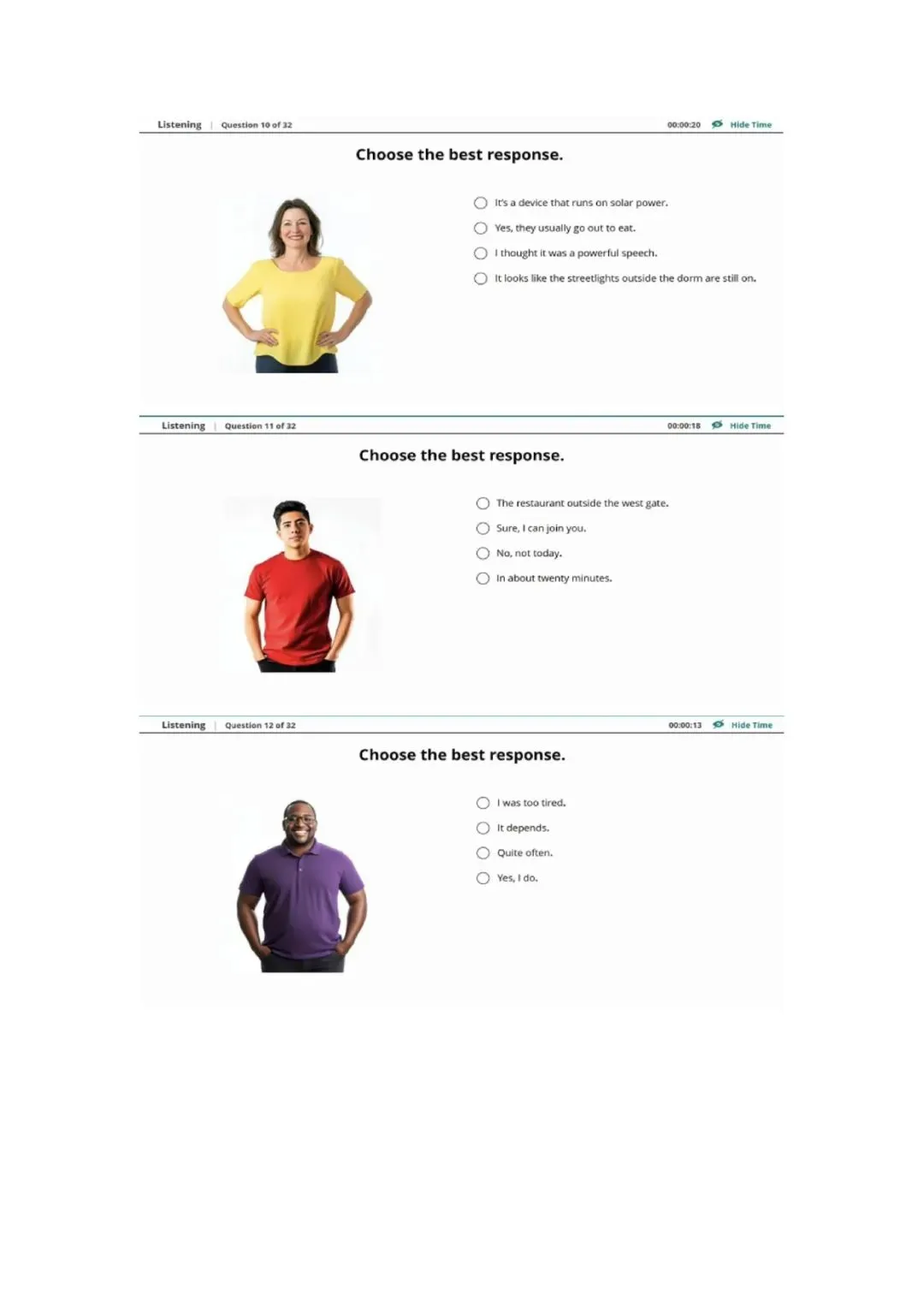 新托福第030套20260317真题(图片版) 第17张