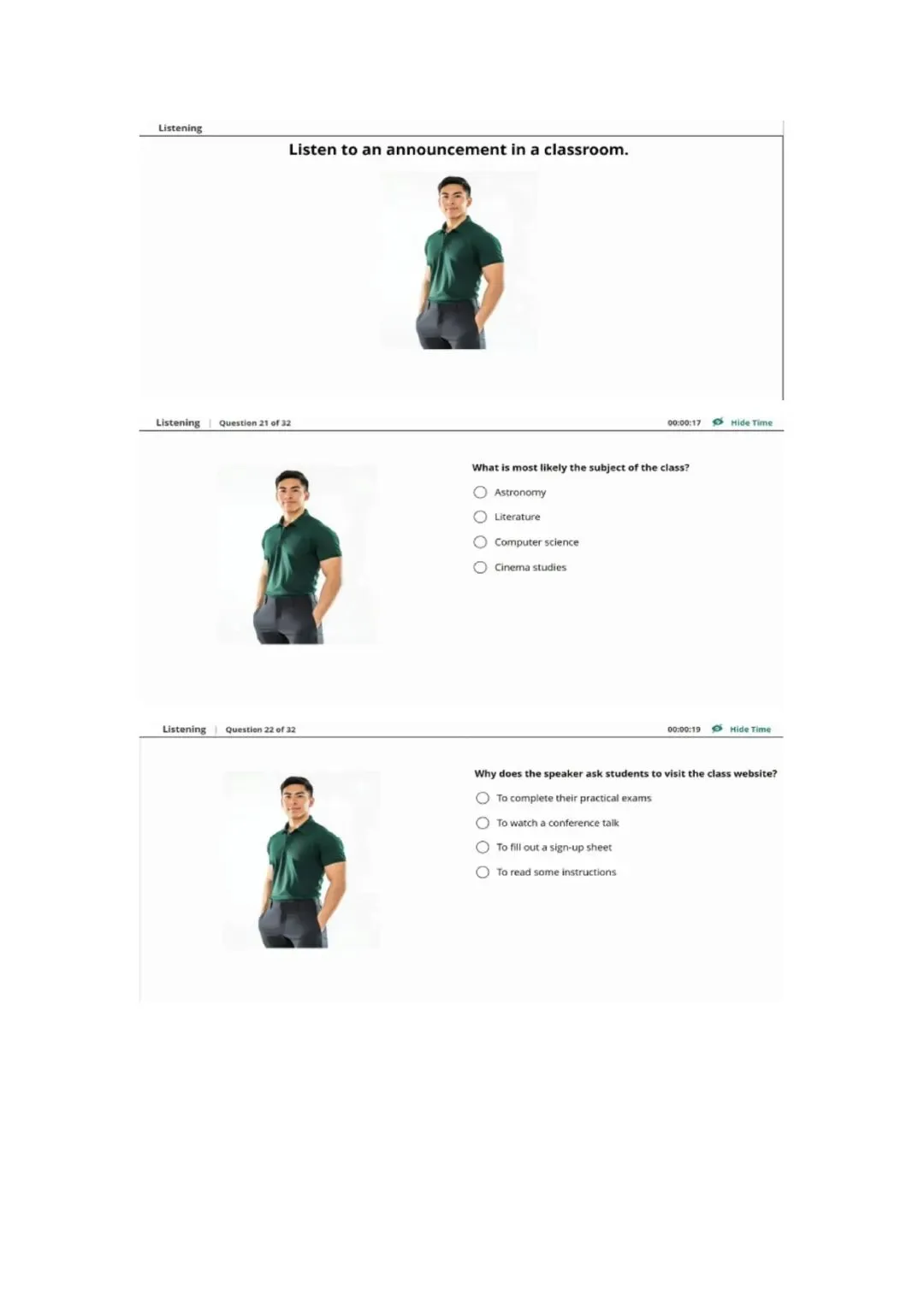 新托福第030套20260317真题(图片版) 第22张