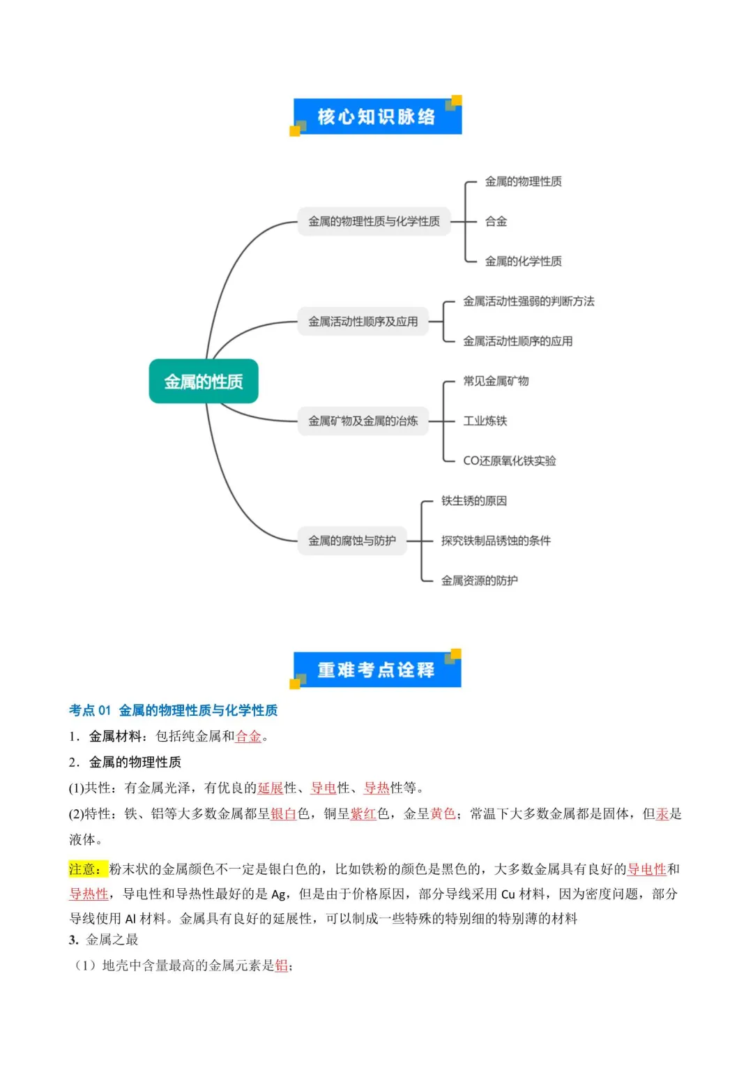 2026上海中考化学重难点练习(附解析) 第19张