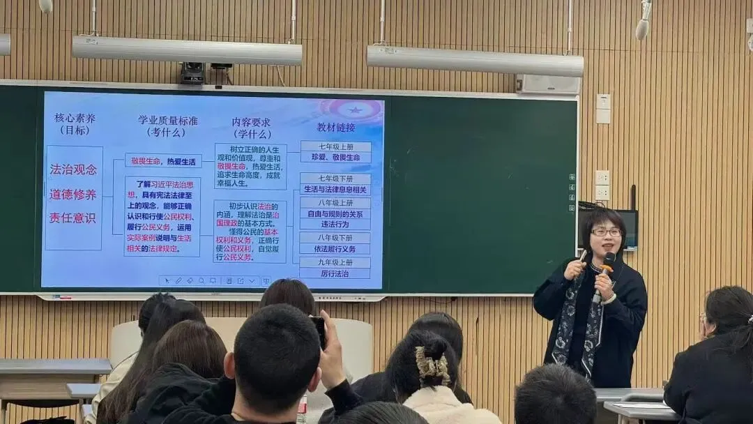 丽园智汇 | 深耕新教材 聚力备中考 —— 初中社会新教材培训暨复习研讨活动在我校举行 第14张