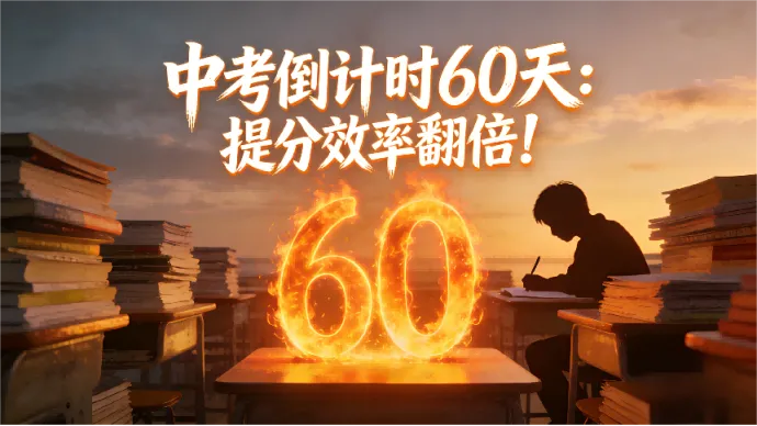 中考倒计时60天:数学和物理这样精准复习,提分效率翻倍! 第2张