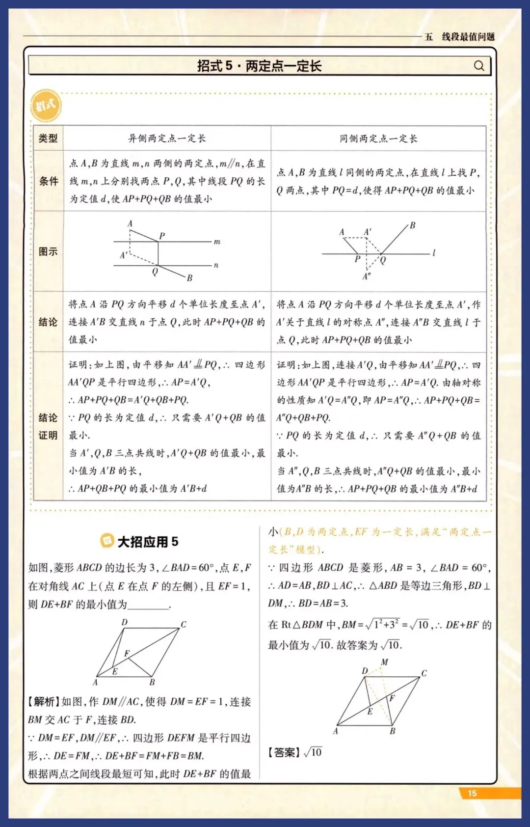 中考数学举一反三(14招32变换) 第15张