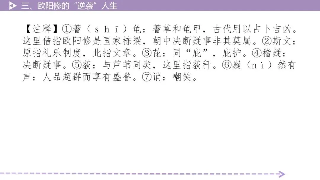 【2026中考总复习】古诗文阅读4·欧阳修的“逆袭”人生 第9张 【2026中考总复习】古诗文阅读4·欧阳修的“逆袭”人生 第9张