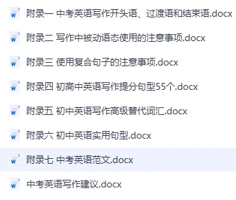 中考英语写作指南 第7张